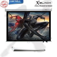 CODEGEN XBLACK XGS-180 180x180 Glass Beads Storlu Projeksiyon Perdesi - 1